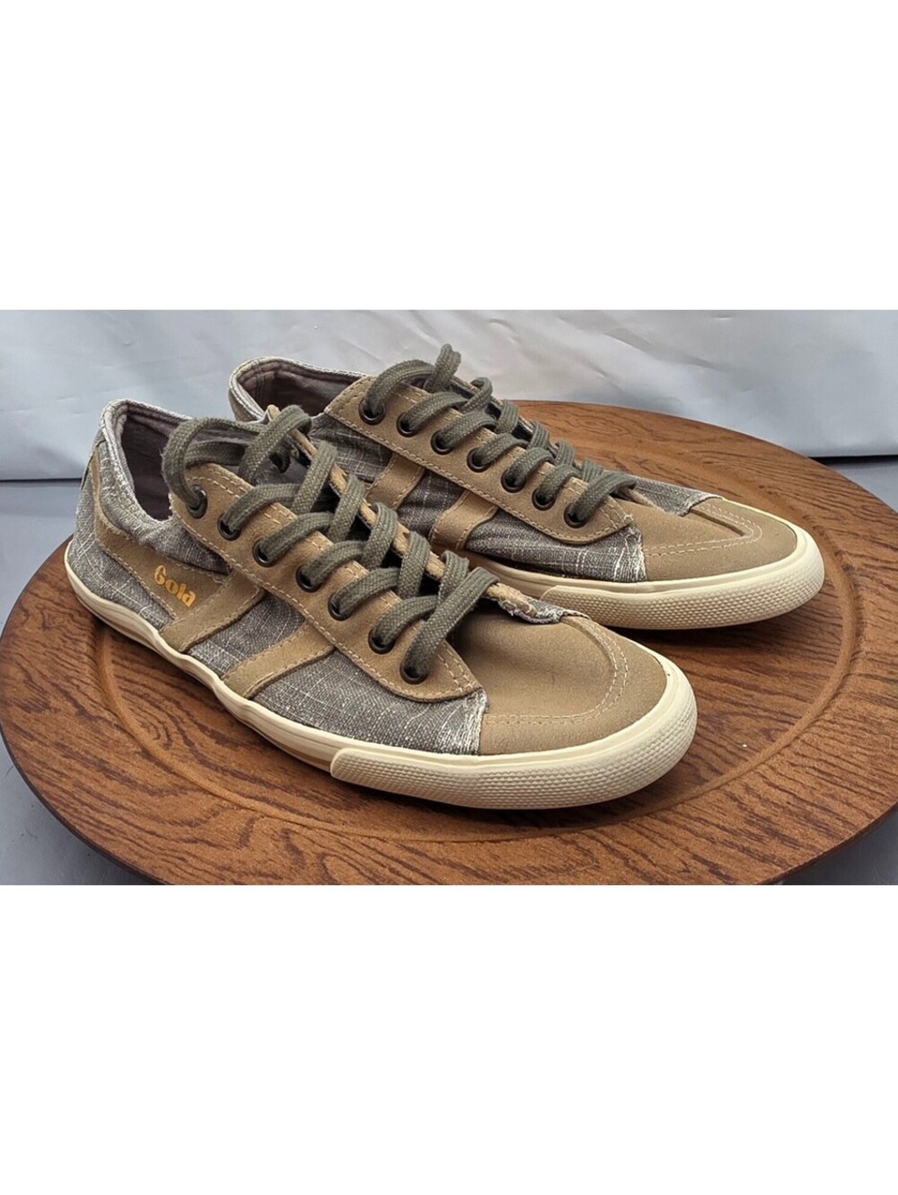 Gola Quota Women`s Canavs. Size 7 U.S. euro 38 Color Brown